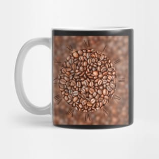 Coffee beans background Mug
